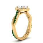 Load image into Gallery viewer, vine-oval-halo-diamond-engagement-ring-with-emerald-in-yellow-gold-FD9212OVRGEMGR-NL-YG.jpg
