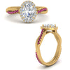 Load image into Gallery viewer, vine-oval-halo-diamond-engagement-ring-with-pink-sapphire-in-yellow-gold-FD9212OVRGSADRPI-NL-YG.jpg