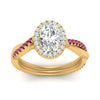 Load image into Gallery viewer, vine-oval-halo-diamond-engagement-ring-with-pink-sapphire-in-yellow-gold-FD9212OVRGSADRPI-NL-YG.jpg