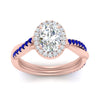 Load image into Gallery viewer, vine-oval-halo-diamond-engagement-ring-with-sapphire-in-rose-gold-FD9212OVRGSABL-NL-RG.jpg