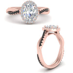 Load image into Gallery viewer, vine-oval-halo-engagement-ring-with-black-diamond-in-rose-gold-FD9212OVRGBLACK-NL-RG.jpg
