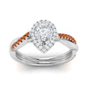 Load image into Gallery viewer, vine-pear-halo-diamond-engagement-ring-with-orange-sapphire-in-white-gold-FD9212PERGSAOR-NL-WG.jpg