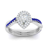 Load image into Gallery viewer, vine-pear-halo-diamond-engagement-ring-with-sapphire-in-white-gold-FD9212PERGSABL-NL-WG.jpg
