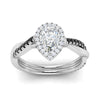 Load image into Gallery viewer, vine-pear-halo-engagement-ring-with-black-diamond-in-white-gold-FD-9212PERGBLACK-NL-WG.jpg