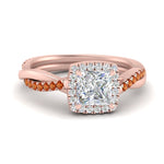 Load image into Gallery viewer, vine-princess-cut-halo-diamond-engagement-ring-with-orange-sapphire-in-rose-gold-FD9212PRRGSAOR-NL-RG.jpg