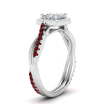 Load image into Gallery viewer, vine-princess-cut-halo-diamond-engagement-ring-with-ruby-in-white-gold-FD9212PRRGRUDR-NL-WG.jpg