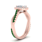 Load image into Gallery viewer, vine-radiant-halo-diamond-engagement-ring-with-emerald-in-rose-gold-FD9212RARGEMGR-NL-RG.jpg