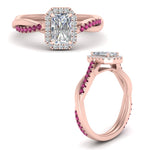 Load image into Gallery viewer, vine-radiant-halo-diamond-engagement-ring-with-pink-sapphire-in-rose-gold-FD9212RARGSADRPI-NL-RG.jpg