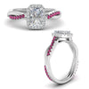 Load image into Gallery viewer, vine-radiant-halo-diamond-engagement-ring-with-pink-sapphire-in-white-gold-FD9212RARGSADRPI-NL-WG.jpg