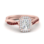 Load image into Gallery viewer, vine-radiant-halo-diamond-engagement-ring-with-ruby-in-rose-gold-FD9212RARGRUDR-NL-RG.jpg