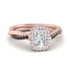 Load image into Gallery viewer, vine-radiant-halo-engagement-ring-with-black-diamond-in-rose-gold-FD9212RARGBLACK-NL-RG.jpg