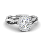 Load image into Gallery viewer, vine-radiant-halo-engagement-ring-with-black-diamond-in-white-gold-FD9212RARGBLACK-NL-WG.jpg