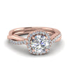 Load image into Gallery viewer, vine-round-halo-diamond-engagement-ring-in-rose-gold-FD9212ROR-NL-RG.jpg