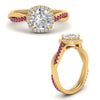 Load image into Gallery viewer, vine-round-halo-diamond-engagement-ring-with-pink-sapphire-in-yellow-gold-FD9212RORGSADRPI-NL-YG.jpg