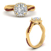 Load image into Gallery viewer, vine-round-halo-diamond-engagement-ring-with-ruby-in-yellow-gold-FD9212RORGRUDR-NL-YG.jpg