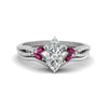 Load image into Gallery viewer, vine-split-band-marquise-cut-diamond-wedding-set-with-pink-sapphire-in-white-gold-FDENR3211MQGSADRPIANGLE3-NL-WG.jpg