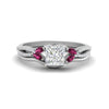 Load image into Gallery viewer, vine-split-band-princess-cut-diamond-wedding-set-with-pink-sapphire-in-white-gold-FDENR3211PRGSADRPIANGLE3-NL-WG