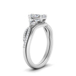 Load image into Gallery viewer, vine-split-band-radiant-cut-diamond-wedding-set-in-white-gold-FDENR3211RAANGLE3-NL-WG.jpg