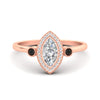 Load image into Gallery viewer, vintage-bezel-marquise-cut-black-diamond-halo-engagement-ring-in-rose-gold-fdenr11745mqgblacksleep-nl-rg.jpg
