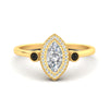 Load image into Gallery viewer, vintage-bezel-marquise-cut-black-diamond-halo-engagement-ring-in-yellow-gold-fdenr11745mqgblacksleep-nl-yg.jpg