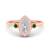 Load image into Gallery viewer, vintage-bezel-marquise-cut-emerald-halo-engagement-ring-in-rose-gold-fdenr11745mqgemgrsleep-nl-rg.jpg