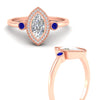 Load image into Gallery viewer, vintage-bezel-marquise-cut-sapphire-halo-engagement-ring-in-rose-gold-fdenr11745mqgsablangle3-nl-rg.jpg
