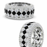 Load image into Gallery viewer, Vintage Princess And Round Anniversary Eternity Band