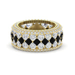 Load image into Gallery viewer, Vintage Princess And Round Anniversary Eternity Band
