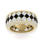 Load image into Gallery viewer, Vintage Princess And Round Anniversary Eternity Band