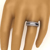 Load image into Gallery viewer, vintage-diamond-anniversary-2-tone-band-in-14K-rose-gold-FD8131B-NL-RG-TT.jpg