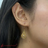 Load image into Gallery viewer, vintage-filigree-diamond-teardrop-earrings-in-yellow-gold-FD-EAR11369-NL-YG