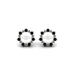 Load image into Gallery viewer, vintage-halo-black-diamond-earring-jackets-for-2-carat-studs-in-white-gold-fdear815gblackangle2-2.00ct-nl-wg.jpg?v=1762757057