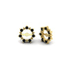 Load image into Gallery viewer, vintage-halo-black-diamond-earring-jackets-for-2-carat-studs-in-yellow-gold-fdear815gblackangle1-2.00ct-nl-yg.jpg?v=1762757654