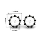 Load image into Gallery viewer, vintage-halo-black-diamond-earring-jackets-for-4-carat-studs-in-white-gold-fdear815gblackangle2-4.00ct-nl-wg-hw.jpg?v=1762758664