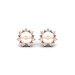 Load image into Gallery viewer, vintage-halo-diamond-earring-jackets-for-2-carat-studs-in-rose-gold-fdear815angle2-2.00ct-nl-rg.jpg?v=1762757057