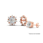 Load image into Gallery viewer, vintage-halo-diamond-earring-jackets-for-2-carat-studs-in-rose-gold-fdear815angle3-2.00ct-nl-rg.jpg?v=1762757057