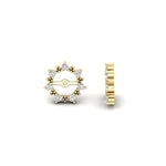 Load image into Gallery viewer, vintage-halo-diamond-earring-jackets-for-2-carat-studs-in-yellow-gold-fdear815angle4-2.00ct-nl-yg.jpg?v=1762757654