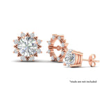 Load image into Gallery viewer, vintage-halo-diamond-earring-jackets-for-3-carat-studs-in-rose-gold-fdear815angle3-3.00ct-nl-rg.jpg?v=1762758803