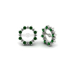 Load image into Gallery viewer, vintage-halo-emerald-earring-jackets-for-3-carat-studs-in-white-gold-fdear815gemgrangle1-3.00ct-nl-wg.jpg?v=1762758803