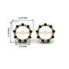 Load image into Gallery viewer, vintage-halo-emerald-earring-jackets-for-4-carat-studs-in-rose-gold-fdear815gemgrangle2-4.00ct-nl-rg-hw.jpg?v=1762758664