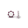 Load image into Gallery viewer, vintage-halo-pink-sapphire-earring-jackets-for-2-carat-studs-in-white-gold-fdear815gsadrpiangle4-2.00ct-nl-wg.jpg?v=1762757057