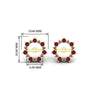 Load image into Gallery viewer, vintage-halo-pink-sapphire-earring-jackets-for-2-carat-studs-in-yellow-gold-fdear815gsadrpiangle2-2.00ct-nl-yg-hw.jpg?v=1762757654