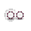 Load image into Gallery viewer, vintage-halo-pink-sapphire-earring-jackets-for-3-carat-studs-in-white-gold-fdear815gsadpriangle2-3.00ct-nl-wg-hw.jpg?v=1762758803