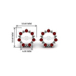 Load image into Gallery viewer, vintage-halo-ruby-earring-jackets-for-2-carat-studs-in-white-gold-fdear815grudrangle2-2.00ct-nl-wg-hw.jpg?v=1762757057