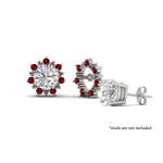 Load image into Gallery viewer, vintage-halo-ruby-earring-jackets-for-2-carat-studs-in-white-gold-fdear815grudrangle3-2.00ct-nl-wg.jpg?v=1762757057