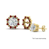 Load image into Gallery viewer, vintage-halo-ruby-earring-jackets-for-3-carat-studs-in-yellow-gold-fdear815grudrangle3-3.00ct-nl-yg-lg1.jpg?v=1762759333