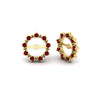 Load image into Gallery viewer, vintage-halo-ruby-earring-jackets-for-4-carat-studs-in-yellow-gold-fdear815grudrangle1-4.00ct-nl-yg_9fd0abb8-0476-4f94-9adb-df8888398c88.jpg?v=1762758665