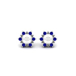 Load image into Gallery viewer, vintage-halo-sapphire-earring-jackets-for-1-carat-studs-in-white-gold-fdear815gsablangle2-1.00ct-nl-wg.jpg