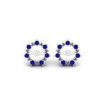 Load image into Gallery viewer, vintage-halo-sapphire-earring-jackets-for-2-carat-studs-in-white-gold-fdear815gsablangle2-2.00ct-nl-wg.jpg?v=1762757057