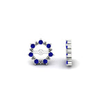 Load image into Gallery viewer, vintage-halo-sapphire-earring-jackets-for-2-carat-studs-in-white-gold-fdear815gsablangle4-2.00ct-nl-wg.jpg?v=1762757057